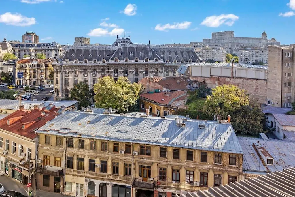 Central Penthouse Studio With Bbq & Jacuzzi Apartment Bucharest Romania