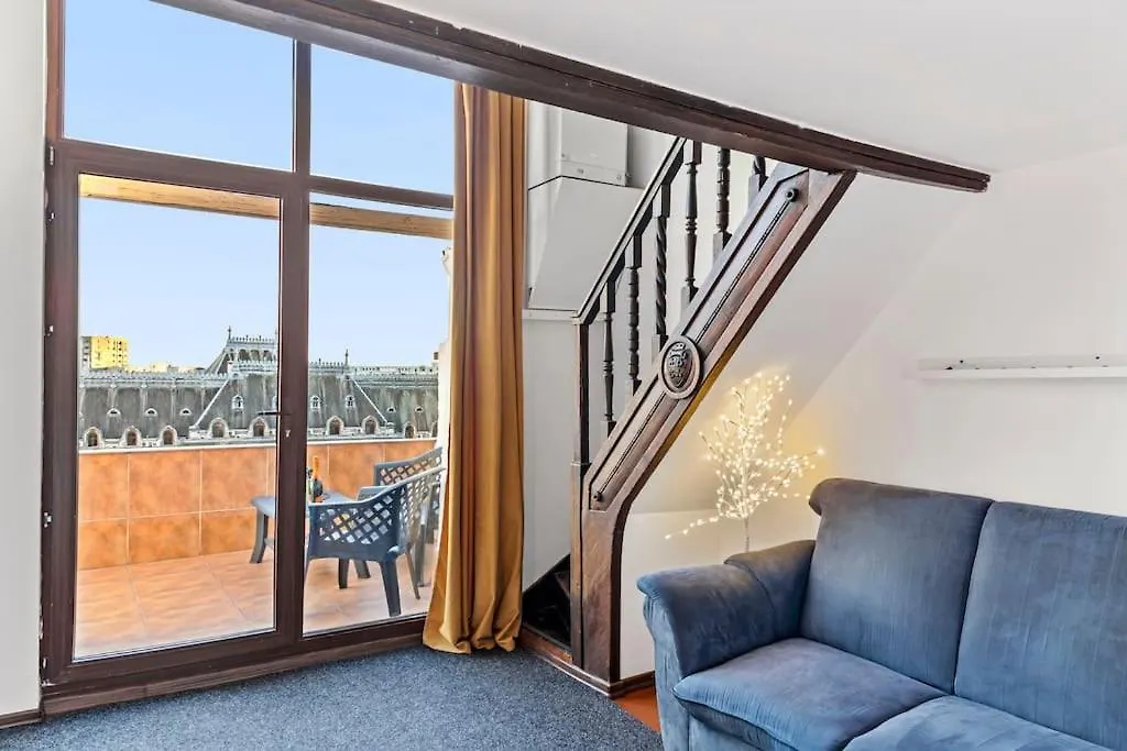 Apartament Central Penthouse Studio With Bbq & Jacuzzi Bukareszt