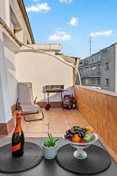 Central Penthouse Studio With Bbq & Jacuzzi Apartment Bucharest