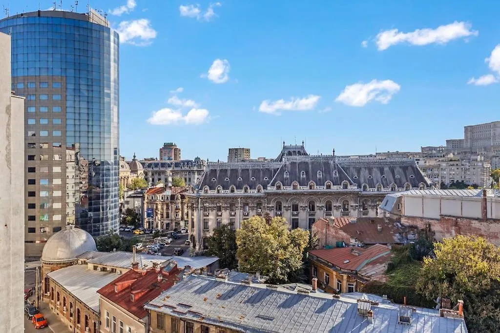 Central Penthouse Studio With Bbq & Jacuzzi Apartment Bucharest 0*,