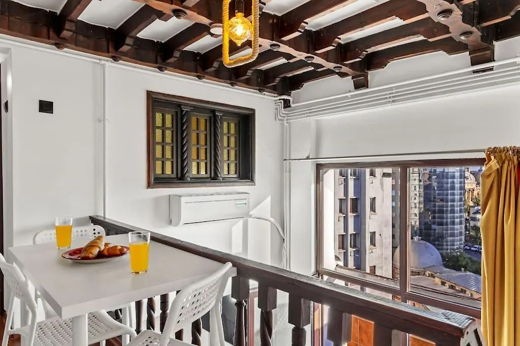 Central Penthouse Studio With Bbq & Jacuzzi Apartment Bucharest